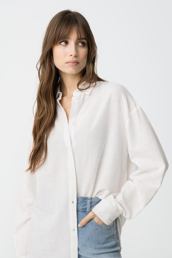 CAMISA TIFFOSI ELLI BLANCA - Imagen 2