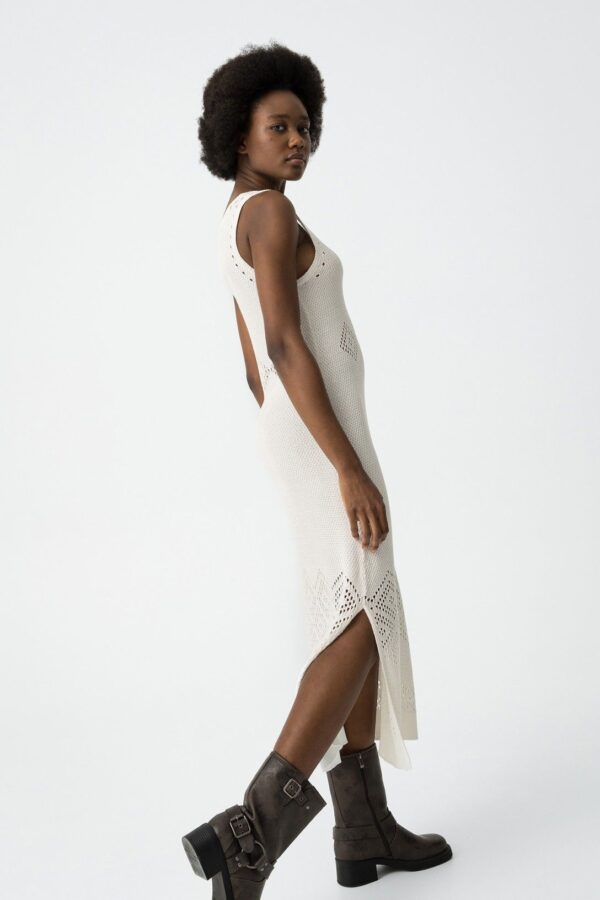 VESTIDO TIFFOSI THIEL BLANCO - Imagen 4