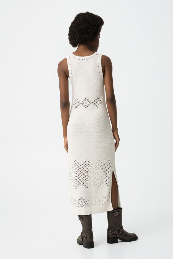 VESTIDO TIFFOSI THIEL BLANCO - Imagen 3
