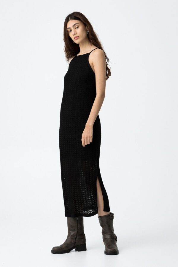VESTIDO TIFFOSI MENIPPE NEGRO - Imagen 2