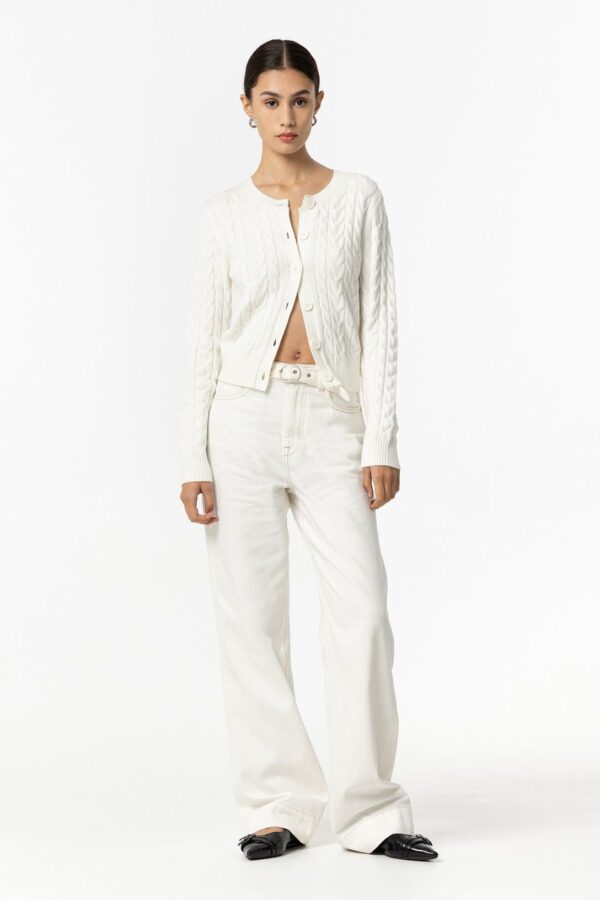 CARDIGAN TIFFOSI LIMNORIA BLANCO - Imagen 4