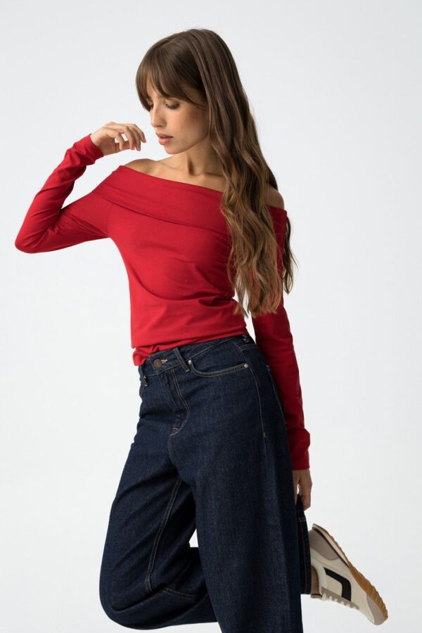 CAMISETA TIFFOSI LOOK ROJA - Imagen 2