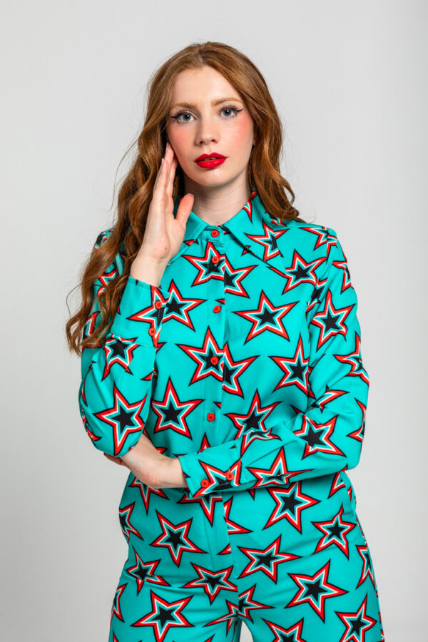 CAMISA LOLINA ESTRELLAS - Imagen 2