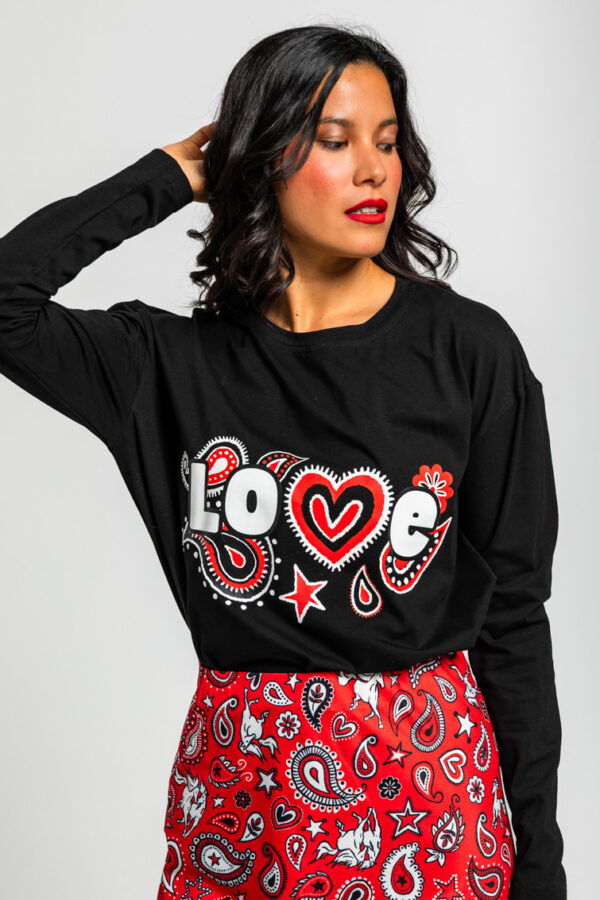 CAMISETA OVERSIZE LOLINA ALMA