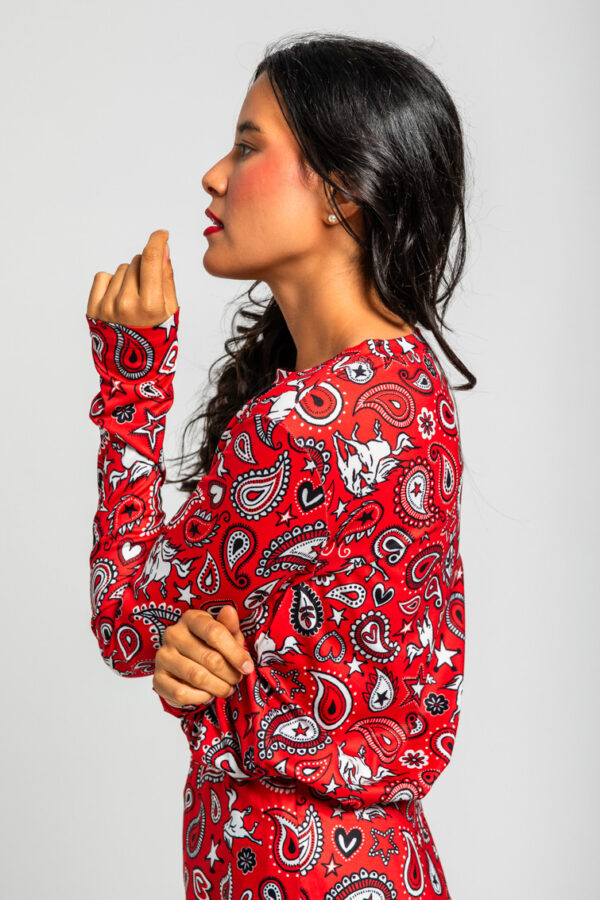 CAMISETA LOLINA PAISLEY - Imagen 2
