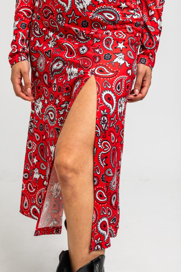 VESTIDO LOLINA CACHEMIR - Imagen 5