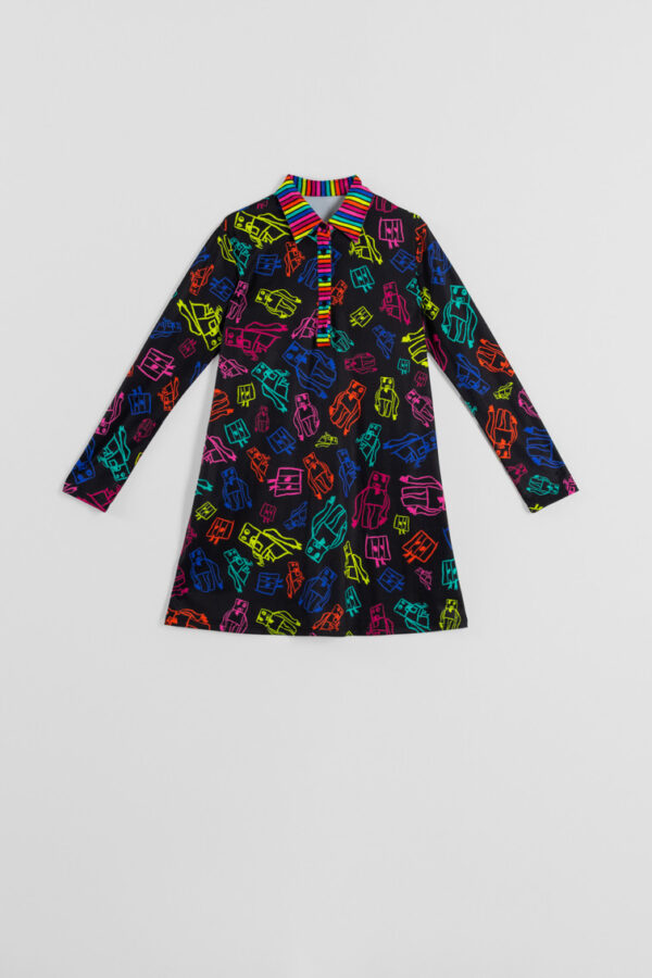 VESTIDO LOLINA POLO ROBOTS - Imagen 5