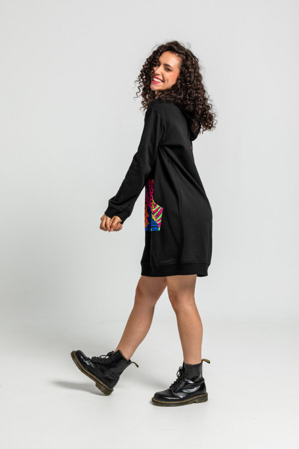 VESTIDO SUDADERA LOLINA CAOTICA - Imagen 2