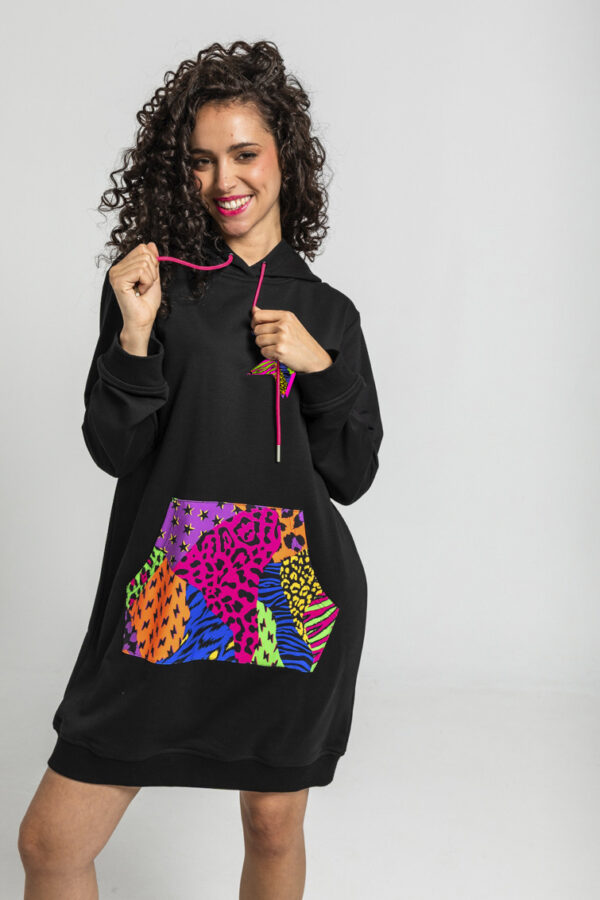 VESTIDO SUDADERA LOLINA CAOTICA - Imagen 4