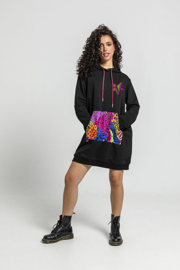 VESTIDO SUDADERA LOLINA CAOTICA