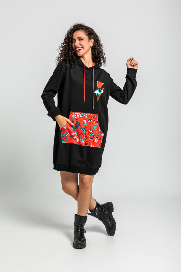 VESTIDO SUDADERA LOLINA BOWIE
