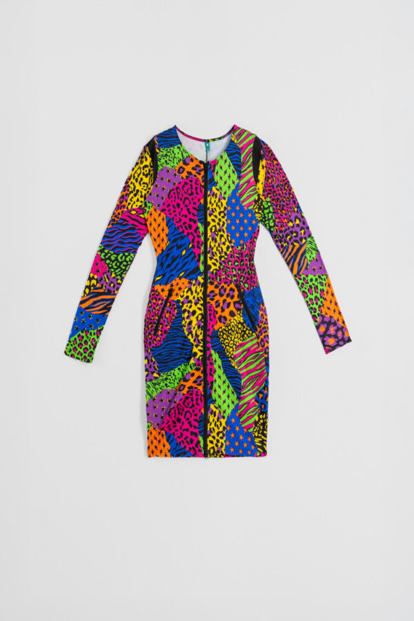VESTIDO LOLINA ANIMAL PRINT - Imagen 6