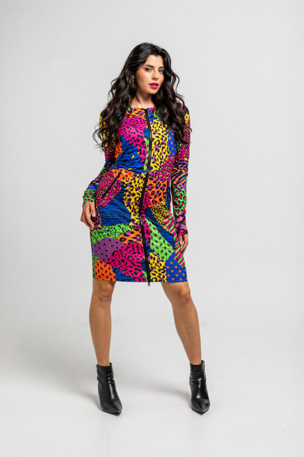 VESTIDO LOLINA ANIMAL PRINT