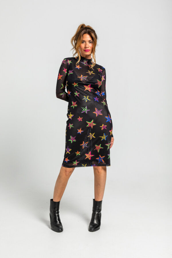 VESTIDO LOLINA ESTRELLAS - Imagen 3